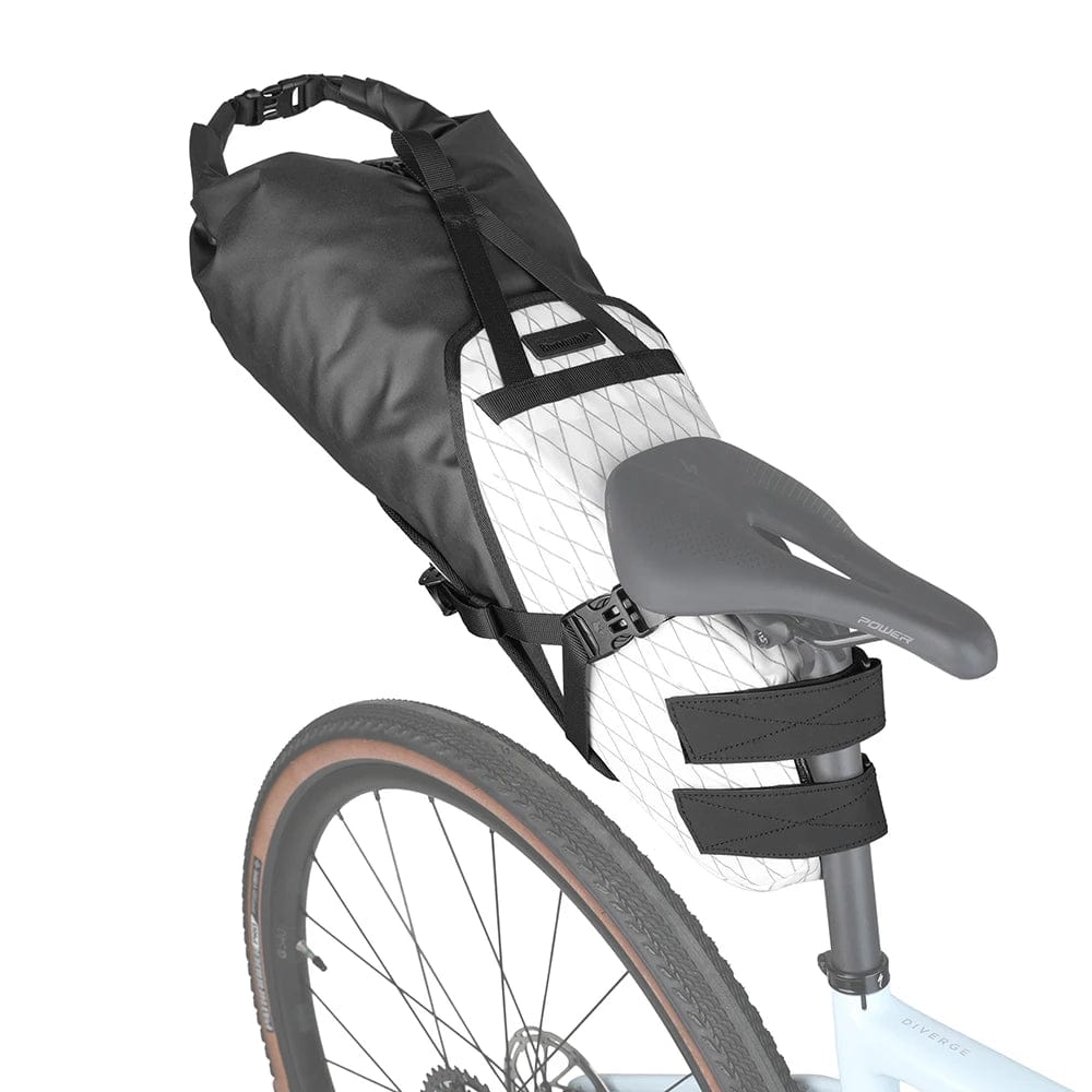 Bike & Bag Saddle Bags White RHINOWALK - Wilderness Series - 14L Waterproof Bike Saddle Bag β With removable Dry Bag